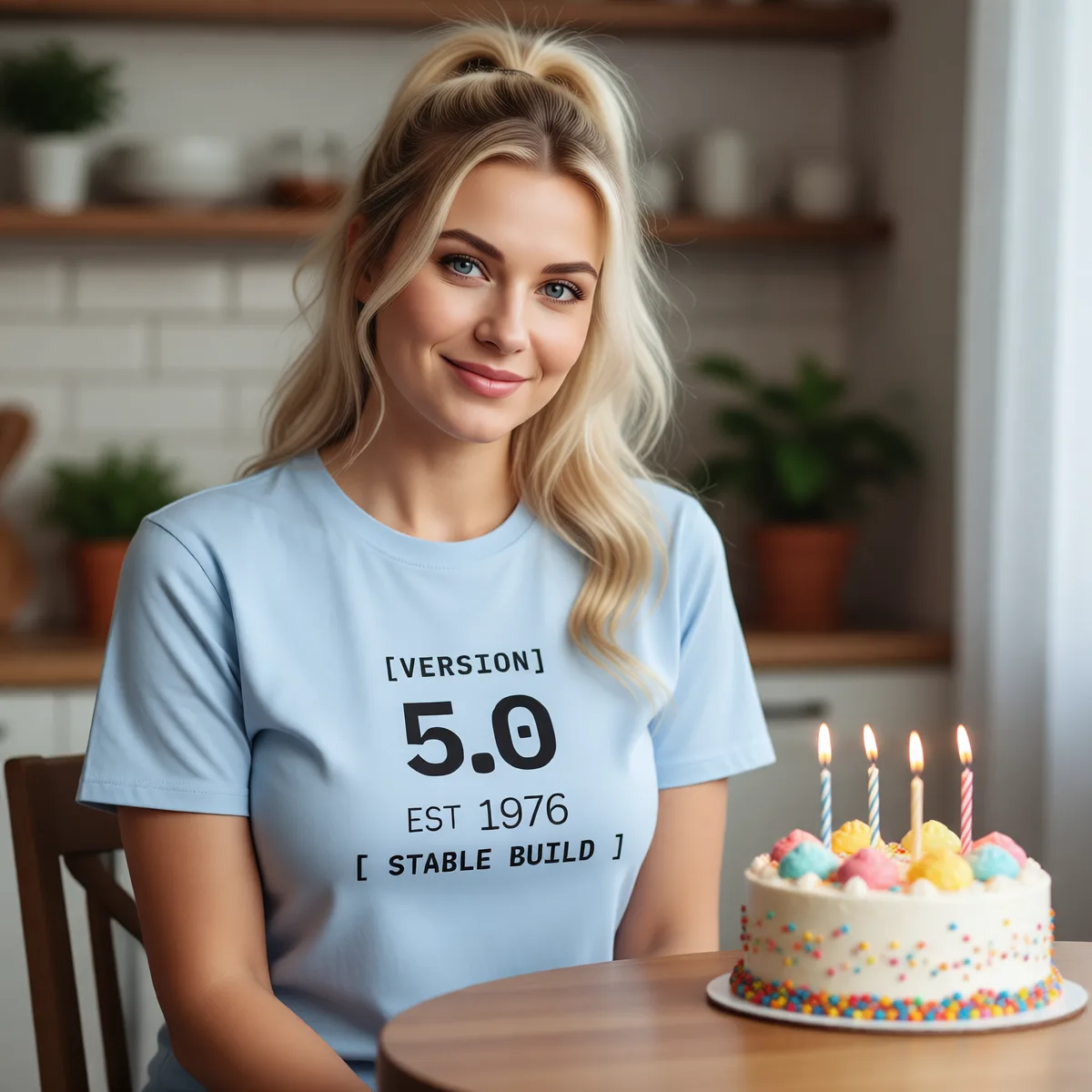 Version birthday shirt 1976