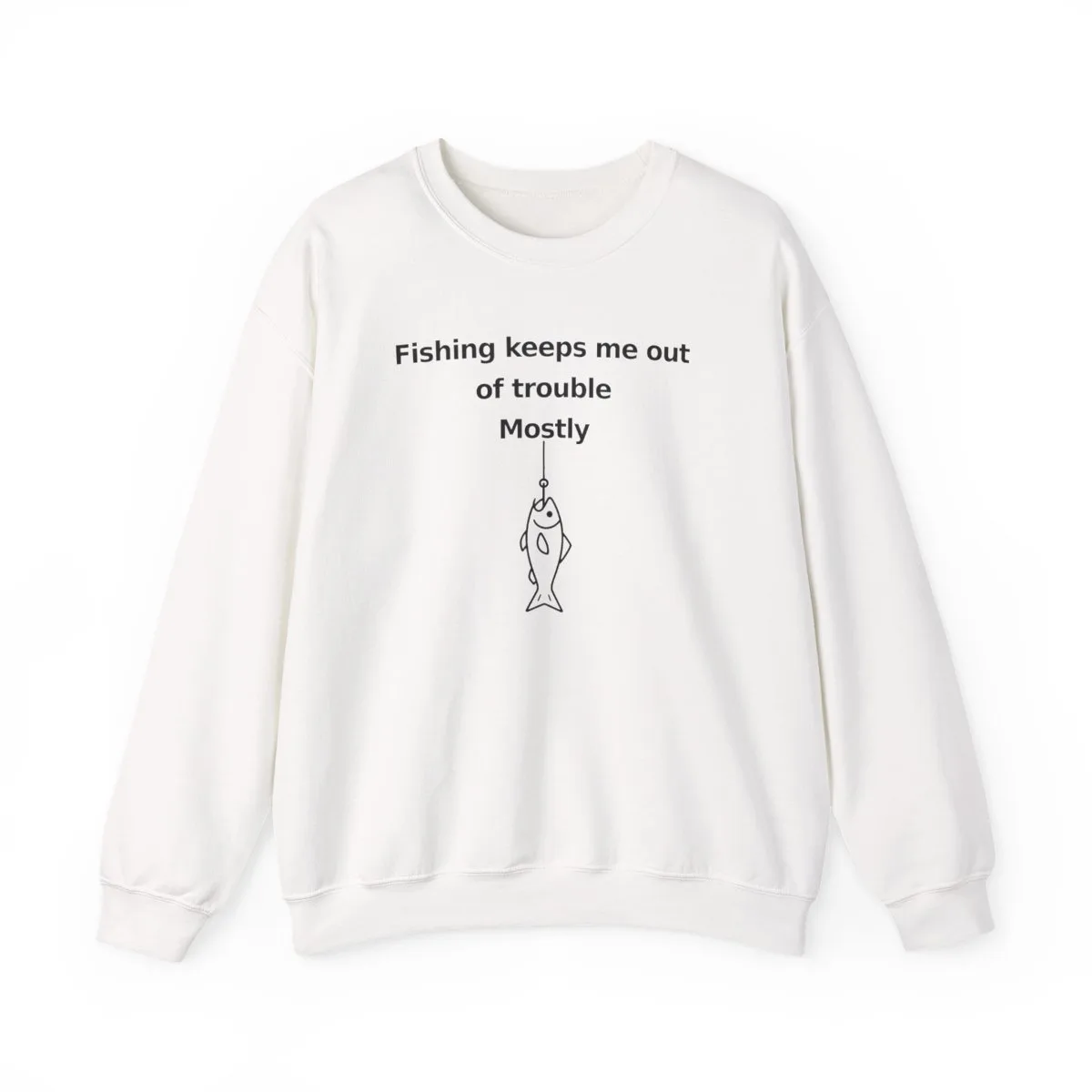 Fishing sweatshirt design